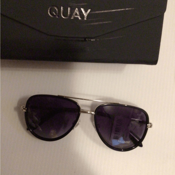 NEW!Quay ALL IN POLARIZED aviator sunglasses main image 5